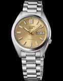 Buy Shop Seiko 5 Sports Automatic Gold Dial Silver Steel Strap Watch for Men - SRPL59K1 USA Online