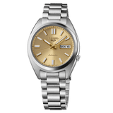 Buy Shop Seiko 5 Sports Automatic Gold Dial Silver Steel Strap Watch for Men - SRPL59K1 USA Online