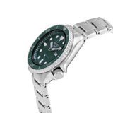 Buy Shop Seiko 5 Sports Automatic Green Dial Silver Steel Strap Watch For Men - SRPD61K1 USA Online