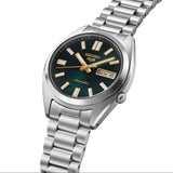 Buy Shop Seiko 5 Sports Automatic Green Dial Silver Steel Strap Watch for Men - SRPL57K1 USA Online