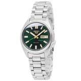 Buy Shop Seiko 5 Sports Automatic Green Dial Silver Steel Strap Watch for Men - SRPL57K1 USA Online