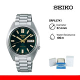 Buy Shop Seiko 5 Sports Automatic Green Dial Silver Steel Strap Watch for Men - SRPL57K1 USA Online