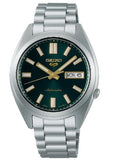 Buy Shop Seiko 5 Sports Automatic Green Dial Silver Steel Strap Watch for Men - SRPL57K1 USA Online