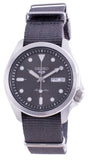 Buy Shop Seiko 5 Sports Automatic Grey Dial Grey Nylon Strap Watch for Men - SRPE61K1 USA Online