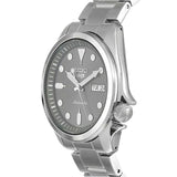 Buy Shop Seiko 5 Sports Automatic Grey Dial Silver Steel Strap Watch for Men - SRPE51K1 USA Online