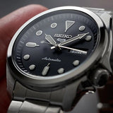 Buy Shop Seiko 5 Sports Automatic Grey Dial Silver Steel Strap Watch for Men - SRPE51K1 USA Online