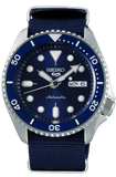 Buy Shop Seiko 5 Sports Automatic SKX Blue Dial Blue NATO Strap Watch For Men - SRPD51K2 USA Online