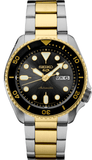 Buy Shop Seiko 5 Sports Automatic Special Creation Black Dial Two Tone Steel Strap Watch For Men - SRPK22 USA Online