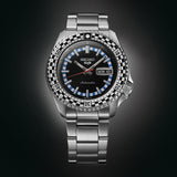 Buy Shop Seiko 5 Sports Checker Flag Special Edition Black Dial Silver Steel Strap Watch For Men - SRPK67K1 USA Online