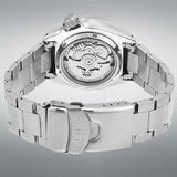 Buy Shop Seiko 5 Sports Double Hurricane Retro Orange Dial Silver Steel Strap Watch For Men - SRPK11K1 USA Online