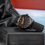 Buy Shop Seiko 5 Sports Flieger Pilot Automatic Black Dial Black Nylon Strap Watch for Men - SRPH33K1 USA Online
