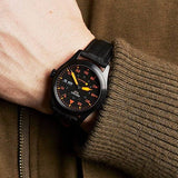 Buy Shop Seiko 5 Sports Flieger Pilot Automatic Black Dial Black Nylon Strap Watch for Men - SRPH33K1 USA Online