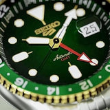 Buy Shop Seiko 5 Sports Forest Green Sunrise Limited Edition Green Dial Silver Steel Strap Watch for Men - SSK050K1 USA Online
