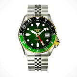 Buy Shop Seiko 5 Sports Forest Green Sunrise Limited Edition Green Dial Silver Steel Strap Watch for Men - SSK050K1 USA Online