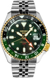 Buy Shop Seiko 5 Sports Forest Green Sunrise Limited Edition Green Dial Silver Steel Strap Watch for Men - SSK050K1 USA Online