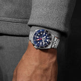 Buy Shop Seiko 5 Sports GMT SKX Automatic Blueberry Dial Silver Steel Strap Watch For Men - SSK003K1 USA Online