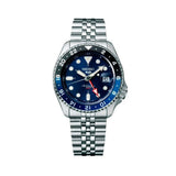 Buy Shop Seiko 5 Sports GMT SKX Automatic Blueberry Dial Silver Steel Strap Watch For Men - SSK003K1 USA Online