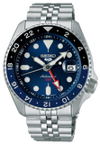 Buy Shop Seiko 5 Sports GMT SKX Automatic Blueberry Dial Silver Steel Strap Watch For Men - SSK003K1 USA Online
