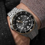 Buy Shop Seiko 5 Sports GMT US Special Edition Automatic Grey Dial Silver Steel Strap Watch For Men - SSK021K1 USA Online