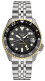 Buy Shop Seiko 5 Sports GMT US Special Edition Automatic Grey Dial Silver Steel Strap Watch For Men - SSK021K1 USA Online
