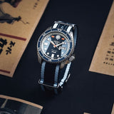 Buy Shop Seiko 5 Sports Honda Super Cub Limited Edition Blue Dial Two Tone NATO Strap Watch For Men - SRPK37K1 USA Online