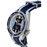 Buy Shop Seiko 5 Sports Honda Super Cub Limited Edition Blue Dial Two Tone NATO Strap Watch For Men - SRPK37K1 USA Online