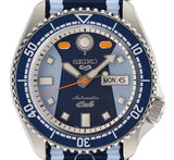 Buy Shop Seiko 5 Sports Honda Super Cub Limited Edition Blue Dial Two Tone NATO Strap Watch For Men - SRPK37K1 USA Online