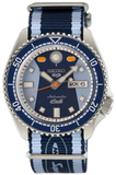 Buy Shop Seiko 5 Sports Honda Super Cub Limited Edition Blue Dial Two Tone NATO Strap Watch For Men - SRPK37K1 USA Online
