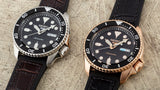 Buy Shop Seiko 5 Sports SKX Automatic Black Dial Black Leather Strap Watch for Men - SRPD55K2 USA Online