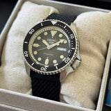 Buy Shop Seiko 5 Sports SKX Automatic Black Dial Black Silicone Strap Watch for Men - SRPD73K2 USA Online