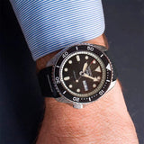 Buy Shop Seiko 5 Sports SKX Automatic Black Dial Black Silicone Strap Watch for Men - SRPD73K2 USA Online