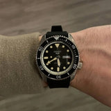 Buy Shop Seiko 5 Sports SKX Automatic Black Dial Black Silicone Strap Watch for Men - SRPD73K2 USA Online