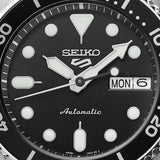Buy Shop Seiko 5 Sports SKX Automatic Black Dial Silver Steel Strap Watch For Men - SRPK29K1 USA Online