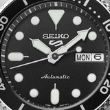 Buy Shop Seiko 5 Sports SKX Automatic Black Dial Silver Steel Strap Watch For Men - SRPK29K1 USA Online