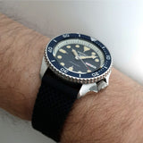 Buy Shop Seiko 5 Sports SKX Automatic Blue Dial Blue Silicone Strap Watch for Men - SRPD71K2 USA Online