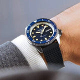 Buy Shop Seiko 5 Sports SKX Automatic Blue Dial Blue Silicone Strap Watch for Men - SRPD71K2 USA Online