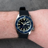 Buy Shop Seiko 5 Sports SKX Automatic Blue Dial Blue Silicone Strap Watch for Men - SRPD71K2 USA Online
