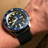 Buy Shop Seiko 5 Sports SKX Automatic Blue Dial Blue Silicone Strap Watch for Men - SRPD71K2 USA Online