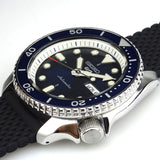 Buy Shop Seiko 5 Sports SKX Automatic Blue Dial Blue Silicone Strap Watch for Men - SRPD71K2 USA Online