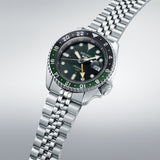 Buy Shop Seiko 5 Sports SKX GMT Automatic Green Dial Silver Steel Strap Watch For Men - SSK035K1 USA Online