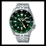 Buy Shop Seiko 5 Sports SKX GMT Automatic Green Dial Silver Steel Strap Watch For Men - SSK035K1 USA Online