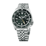 Buy Shop Seiko 5 Sports SKX GMT Automatic Green Dial Silver Steel Strap Watch For Men - SSK035K1 USA Online