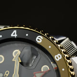Buy Shop Seiko 5 Sports SKX GMT Automatic Mocha Black Dial Brown Leather Strap Watch For Men - SSK036K1 USA Online