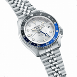 Buy Shop Seiko 5 Sports SKX GMT Automatic Sky Blue Dial Silver Steel Strap Watch For Men - SSK033K1 USA Online