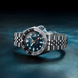Buy Shop Seiko 5 Sports SKX Racers Heritage Velocity Blue Dial Silver Steel Strap Watch for Men - SSK045K1 USA Online