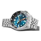 Buy Shop Seiko 5 Sports SKX Racers Heritage Velocity Blue Dial Silver Steel Strap Watch for Men - SSK045K1 USA Online