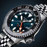 Buy Shop Seiko 5 Sports SKX Racers Heritage Velocity Blue Dial Silver Steel Strap Watch for Men - SSK045K1 USA Online