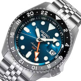 Buy Shop Seiko 5 Sports SKX Racers Heritage Velocity Blue Dial Silver Steel Strap Watch for Men - SSK045K1 USA Online