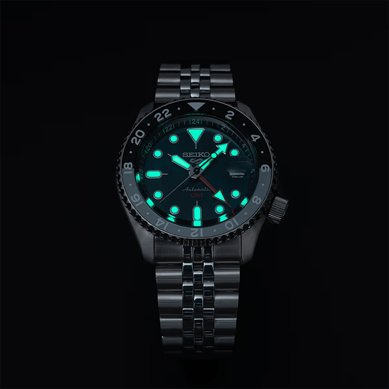 Buy Shop Seiko 5 Sports SKX Racers Heritage Velocity Blue Dial Silver Steel Strap Watch for Men - SSK045K1 USA Online