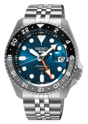 Buy Shop Seiko 5 Sports SKX Racers Heritage Velocity Blue Dial Silver Steel Strap Watch for Men - SSK045K1 USA Online